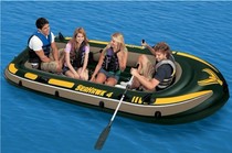 Seahawk 68351 Four-man Rubber Inflatable Boat 4-man Air Cushion Fishing Boat Kayak Steamboat