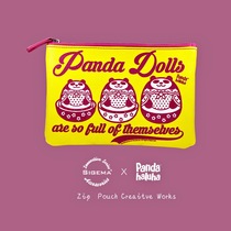 Sigema x Pandahaluha] Bear  Cat Doll Embossed Crossgrain Handbag