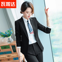 Professional Clothing Suit Womens Fashion Temperament Work Suit 2022 Spring Summer Suits Women High-end Business Interview Work Positive Dress