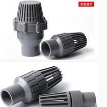 Water Pump Bottom Valve Suction Pump Water Stop Valve Filter Strainer Bottom Valve 32 40 50 63 mm Water Retaining Mesh Hood