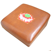  High-end hall Lotus worship stool solid wood meditation meditation Yoga worship pier worship Buddha mat Monastery temple Taoist temple direct sales