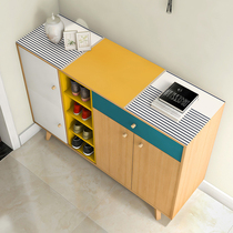 Tea table cloth waterproof and oil-proof disposable PVC soft glass dressing table shoes cabinet tablecloth anti-scalding table mat rectangular