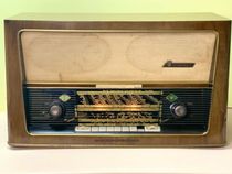 ANTIQUE NORDMENDE FUDA 58 ELECTRONIC TUBE RADIO RETRO RADIO COLLECTION PENDULUM Decorations