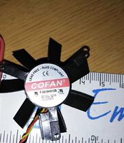 F-5010HH12B diameter 47MM hole pitch 39MM 12V 0 21A router bank machine industrial control fan