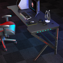 Electric race desk desktop gaming with home fashion Cool Electric Race Desk Electric Race Single Hotel Web Cafe version with lamp