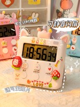 Student Dual-use Timer Alarm Clock Learning Child Write Homework Special Reminder Electronic Time Management Timer