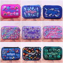 Mingxin Home Australia smiggle Blue Shark Double Pen Case Student Stationery Box June 1 Childrens Day Gift