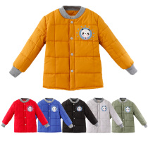 Childrens cotton-padded jacket wears girls warm clothes in winter childrens cotton-padded clothes wear autumn and winter cotton-padded clothes for boys