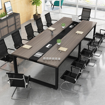 Conference Table Long Table Brief Modern Long Bar Table Small Negotiation Table Training Table Meeting Room Table And Chairs Combined Desk