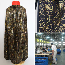  Manufacturers Halloween dress up adult children spider bronzing stand-up collar cloak Cloak Halloween cloak