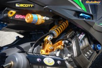 OHLINS shock absorbers FORCE SMAX 155 exclusive bottle-holding type (containing gas cylinder bracket)