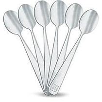 Italy ILLY original 08 mirror flat head stainless steel coffee spoon ombra reflection spoon ILLYLOGO spoon