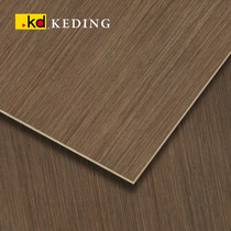 K6252 technology walnut wide grain Taiwan KD board painted wood veneer board paint-free wood veneer plywood