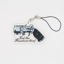 A variety of Detective Conan Kidd gray original mourning room through exclusive double-sided acrylic mobile phone rope pendant keychain