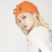 2021BSRABBIT Korean rabbit ski hat Winter outdoor sports running knitted wool warm hat