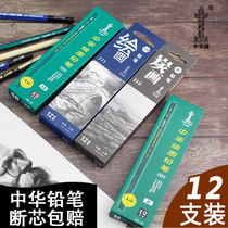 Chinese pencil Chinese 101 sketch pencil 2B 6B 8B 10B 12B drawing painting pencil Chinese soft medium hard charcoal