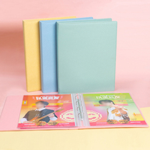A3 Poster storage book cover surface custom loose-leaf folder Album folder insert boy A3 Poster clip album storage book Primary school certificate collection book Certificate collection book girl