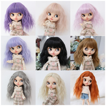 Blythe doll doll wigs and bubble roll collection only wigs without heads with high heat wire hair