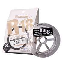 seaguar Sieg Silver Label R18 Carbon Line Fluoro Ltd. Original Imported Fluorocarbon Wire Front Lead Wire Fish Line