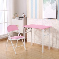 Nail folding table Office training table Conference table Desk desk Long table Dining table Dormitory computer table set