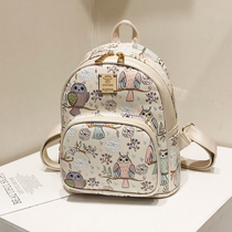 Tide Card Womens Double Shoulder Bag 2021 New Little Fresh Ocean Fashion 100 Hitch Backpack Casual Trend Large Capacity Womens Bag