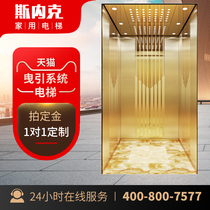 Sneck home elevator Indoor and outdoor small size three or four floors machine roomless pit villa high-end custom elevator