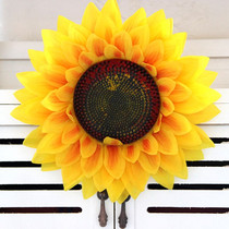 Simulation flower sunflower silk flower fake flower sunflower kindergarten dance props holding flower single wall decoration