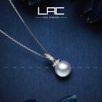 LAC High Jewelry 18K Golden Ao White Pearl Pendant Natural Seawater Venus Pearl Pendant (chain not included)