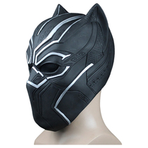 Captain America 3 Civil War Panther cos Mask Helmet Latex Gloves Halloween Masquerade Gear