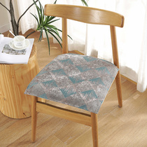 Chenille Four Seasons universal chair cushion fabric cushion non-slip office cushion student stool seat cushion