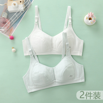 Junior high school students adolescent girls underwear development adolescent ring no sponge bra thin summer