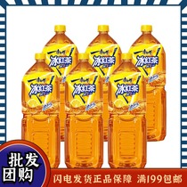 Master Kong iced black tea 2L * 6 bottles of whole box oversized bottled restaurant cattle drink tea drinks from 4 pieces