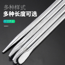 Wagon prying stick tightener forcing rod tool multifunction prying bar high hardness special steel round flat head prying bar