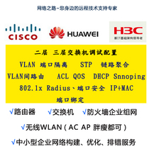 cisco Huawei H3C sharp router network equipment door to door remote debugging switch firewall configuration