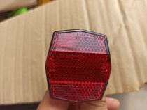 Rear-reflecting light reflecting tail light for the rear single bike seat tube reflective sheet