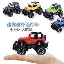 Mini electric remote control car childrens toy charging baby Jeep off-road vehicle boy small wireless car