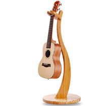 Removable all solid wood bamboo violin shelf ukulele small four string guitar frame creative instrument bracket