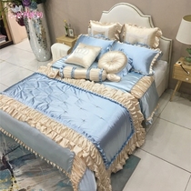 Eurostyle-style showroom-like inter-board furniture assorted bed Villa Bed with Fumbling Soundproof Multi-Piece Set