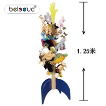 Early childhood education Germany Beldo 1 25 m hand puppet display stand kindergarten plush toy hand puppet storage rack wooden
