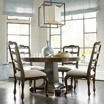 JSM American solid wood dining table Jane European dining table idyllic retro restaurant Hotel Villa apartment dining table and chair combination