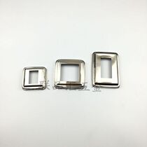 201 boutique stainless steel thickened square pipe square decorated cover stair base railing foot cover square cover hardware decoration accessories