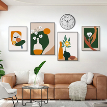 Norfolk style creative watch combination painting modern abstract living room decoration painting restaurant sofa background wall atmospheric hanging painting