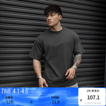 BLUESFLY Loose Grinding Edge Sports Short Sleeve T-shirt Fitness Room Training Blouse Spring Summer Running Casual Men