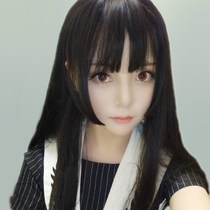 Men and women wigs black long straight hair cos Ji hair long scroll pseudo-mother cross dress Universal Animation cosplay fake hair