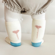 New autumn and winter Terry thickened baby socks newborn towel tall baby baby socks 1-3-5 years old cotton