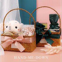 Baby return gift Wedding cake Wedding banquet Birth gift Full moon 100 days birthday 10th birthday gift box Wedding candy souvenir