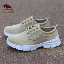 Summer casual low-top Martin boots men outdoor British breathable Leather Martin shoes turn wool tooling shoes anti-suede leather men