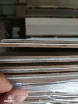 3cm medium fiber density board paste single-sided plain refractory board Hotel gymnasium wall pre-processed pressure plate