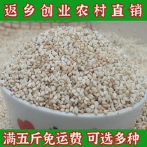 White sesame Raw sesame No-wash raw sesame 500g New goods farm-produced oil-pressed sesame whole grains