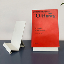 Customized design Sisyphus bookstore dedicated simple book stand Iron book display props creative boutiquebook exhibition stand